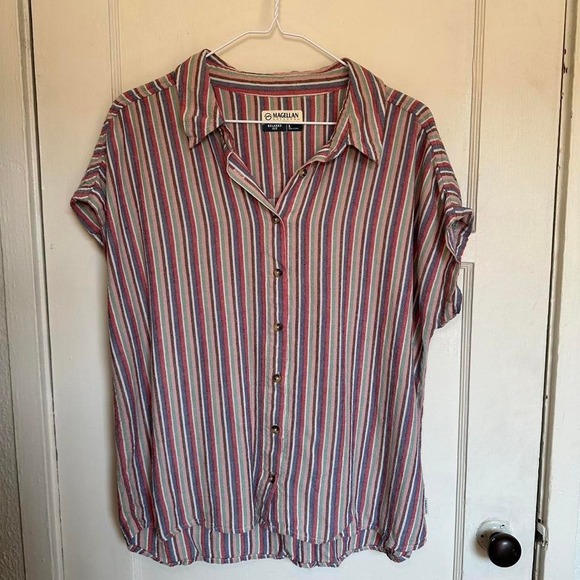 Magellan Sportswear Tops - Casual striped‎ button down from Magellan Outdoors